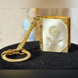 Vintage Vogue Sponsor Royal House of Edward Fragrance Book Locket Keychain